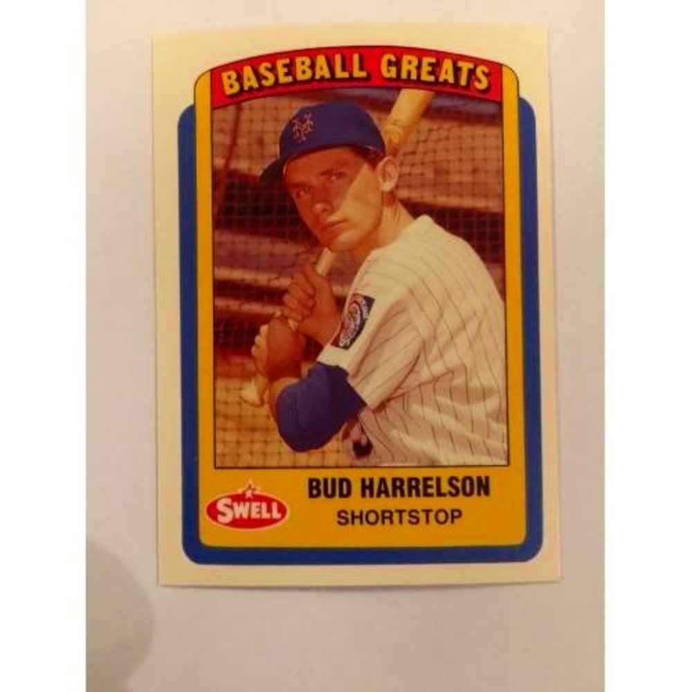 Baseball MLB 1990 Swell Greats #111 Bud Harrelson Mets (022)